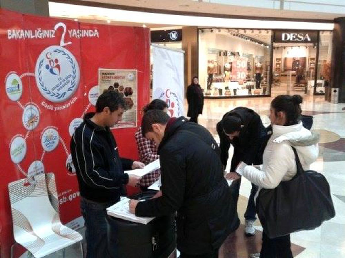 Gaziantep Gençlik Merkezinin Tanıtımları Yapılıyor