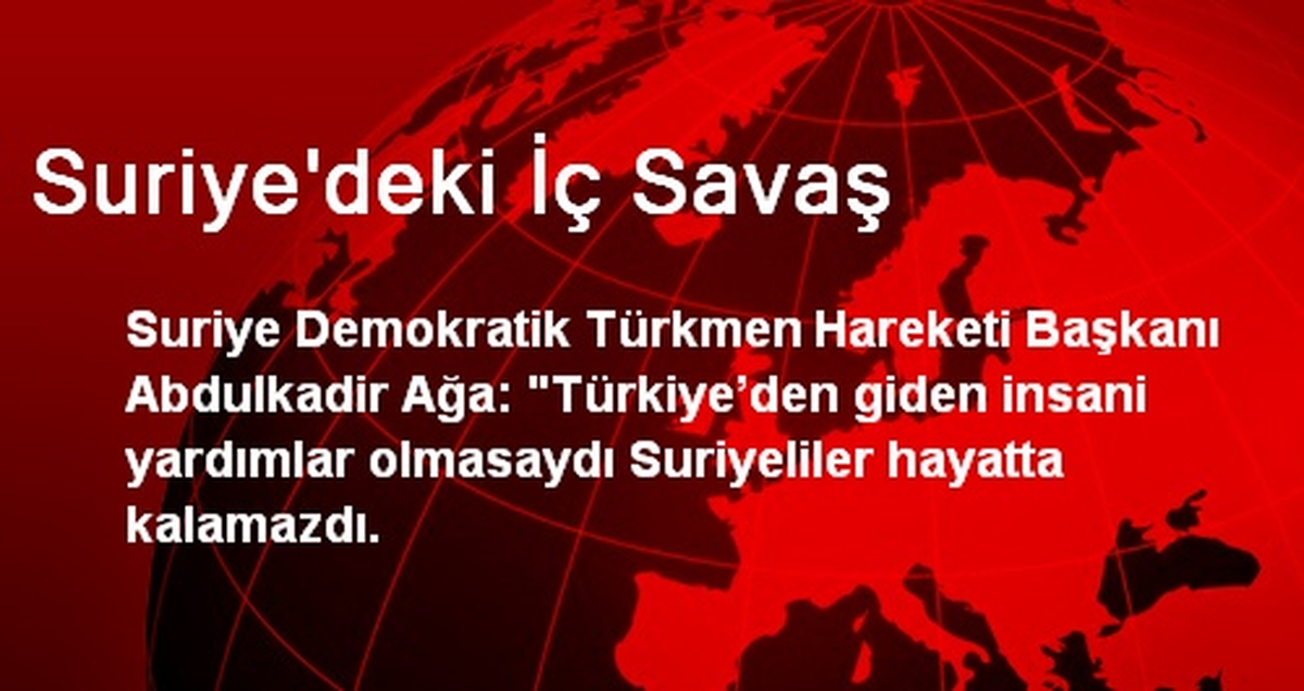 Suriye\'deki İç Savaş