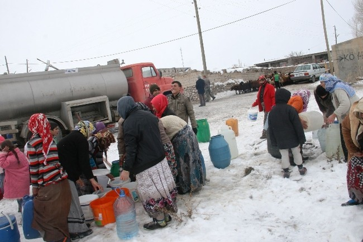 Özel Haber) Köylülerin Su Çilesine Tankerli Çözüm