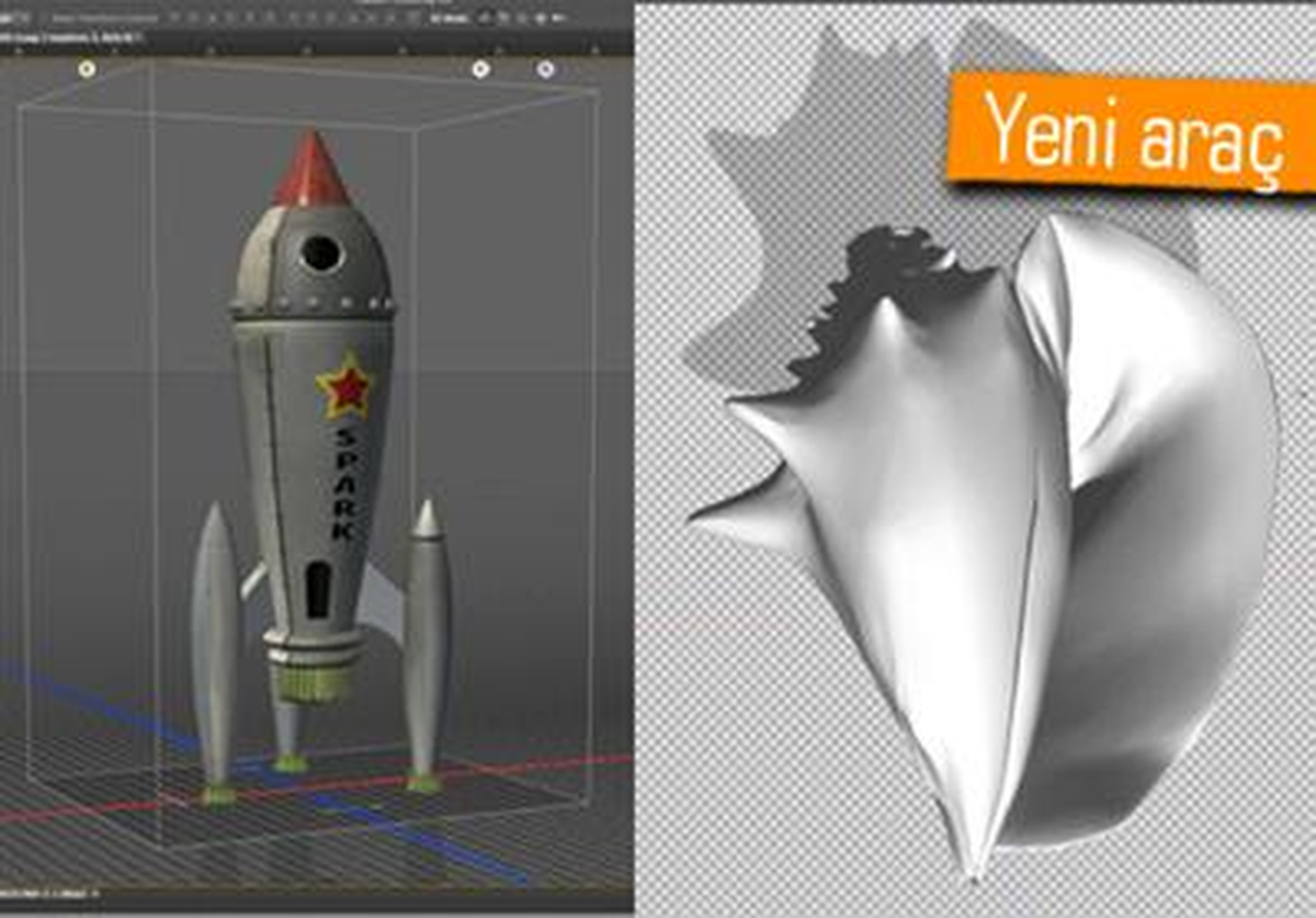 Photoshop, 3 Boyutlu Yazıcılar İçin Hazır Hale Geldi