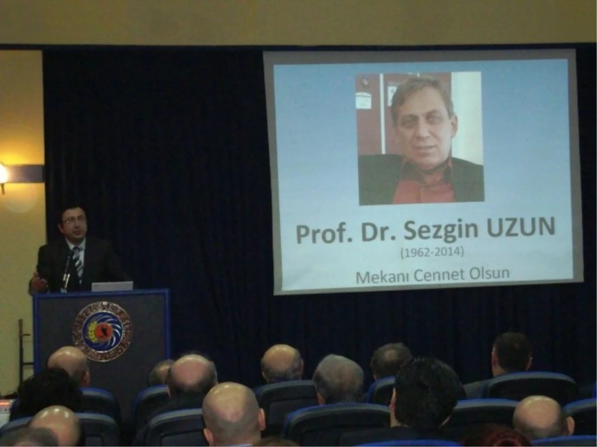 Prof. Dr. Sezgin Uzun Omü\'de Törenle Anıldı