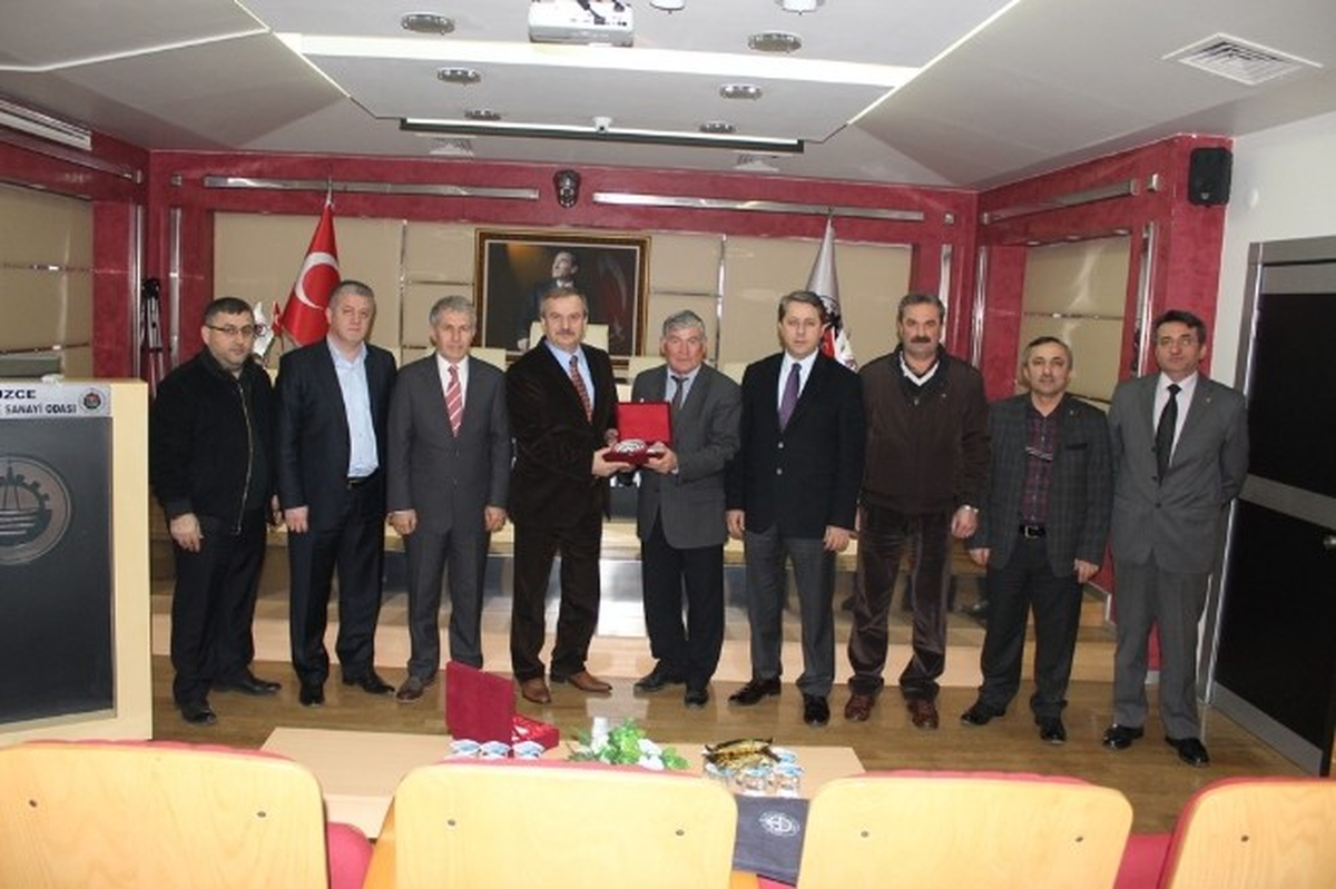 Raşit Batalov ve Erdoğan Gündüzpolat\'ten Düzce Tso\'ya Ziyaret