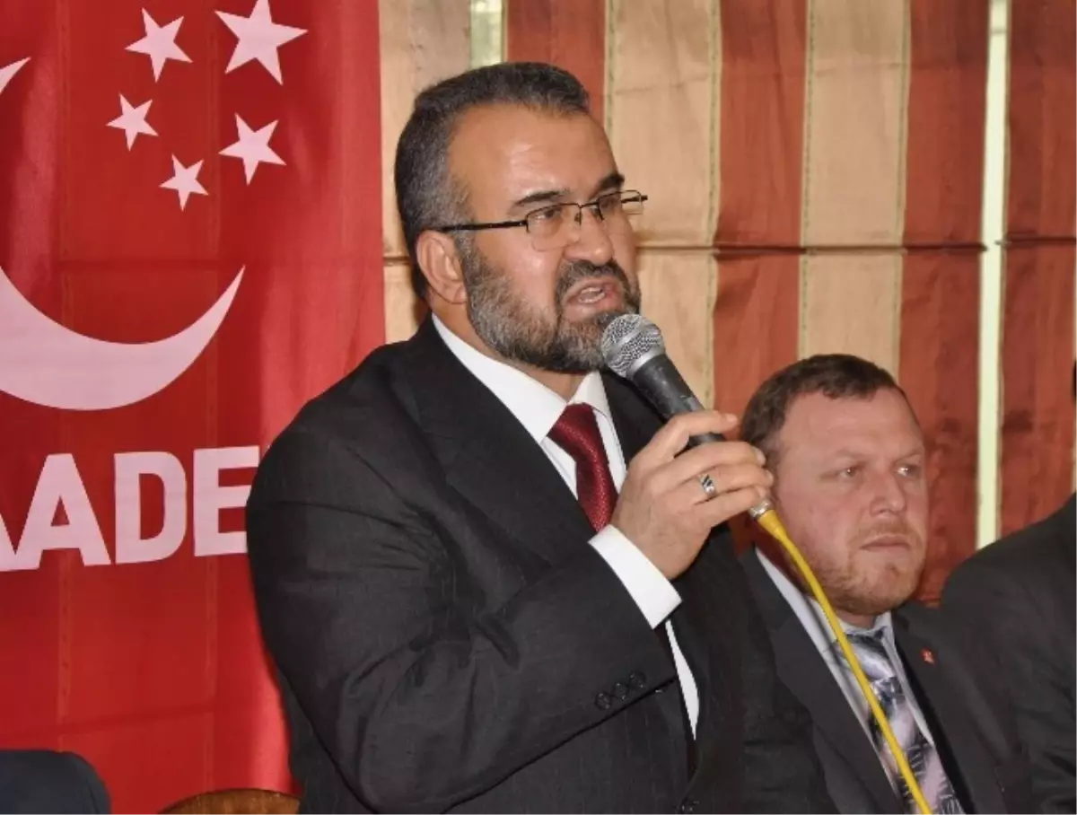 Gaziantep'te Saadet Partisi Basın Mensupları ile Buluştu