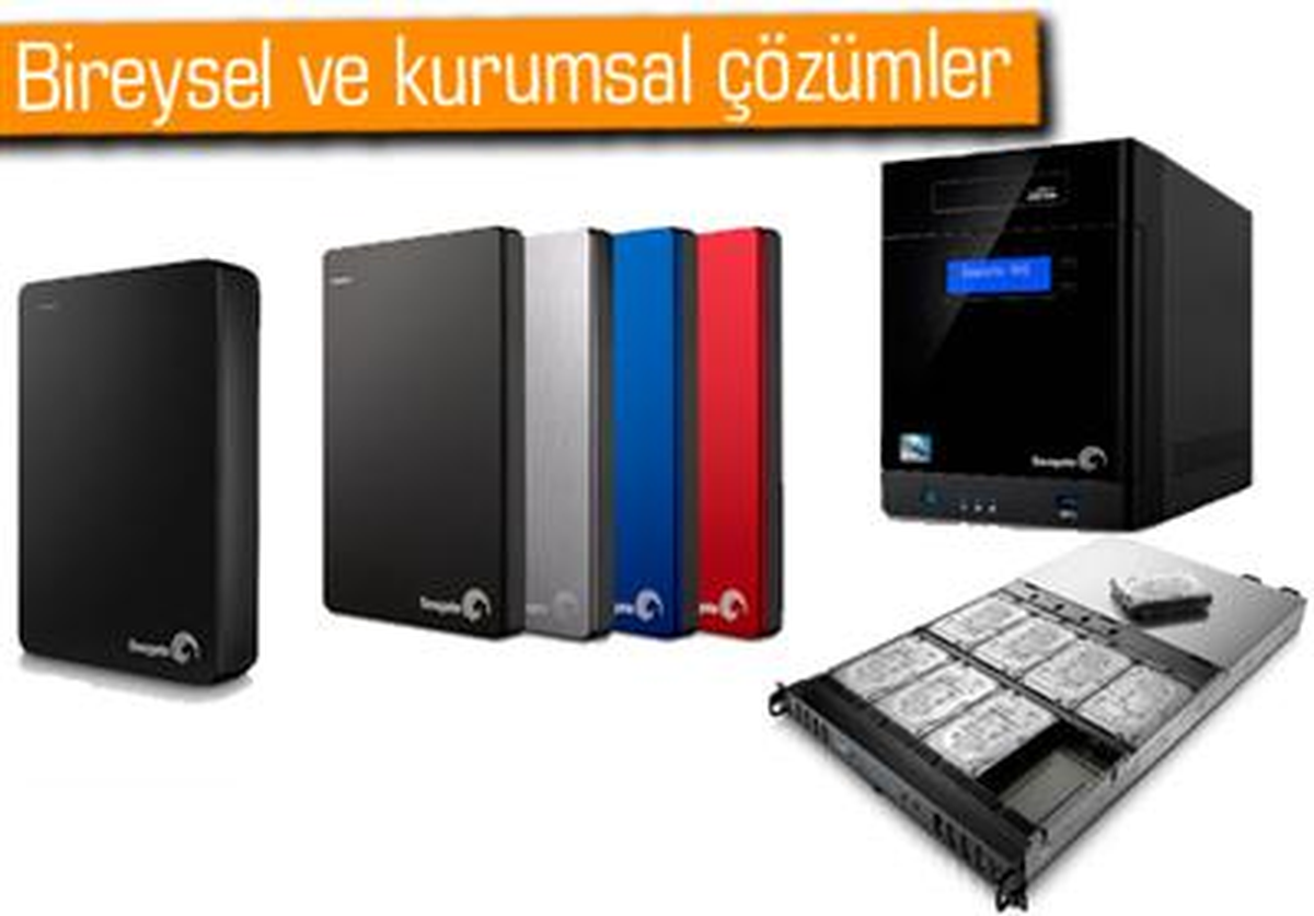 Seagate\'in 4 Yeni Cihazı Türkiye\'de