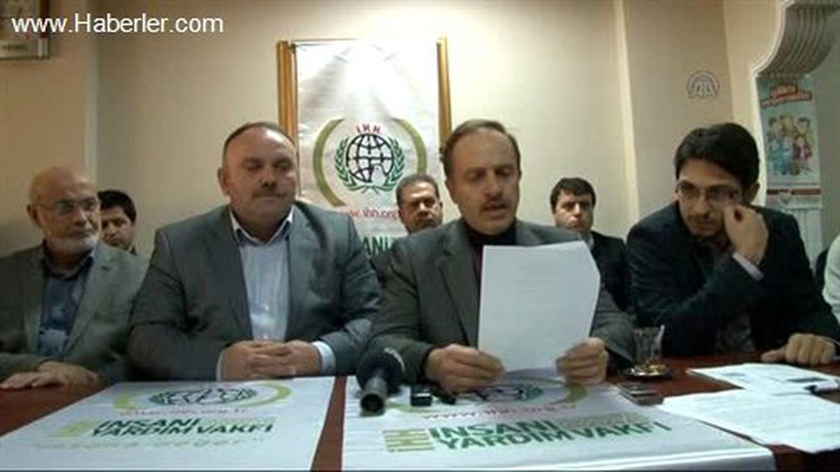 Sivil toplum kuruluşlarından İHH\'ya destek -