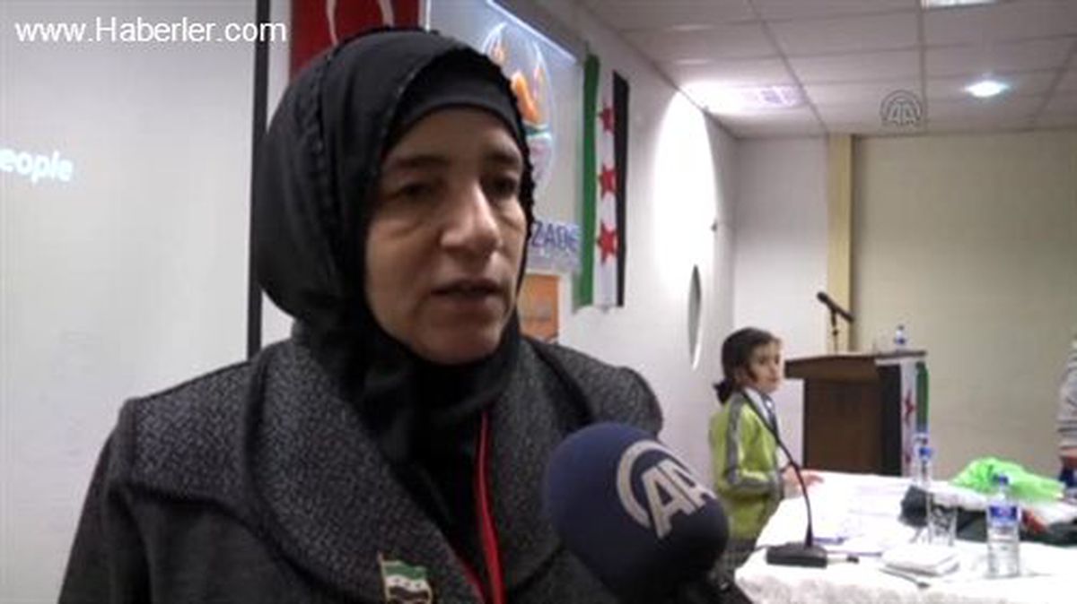 Suriyeli yazar Bisan Çakuç -