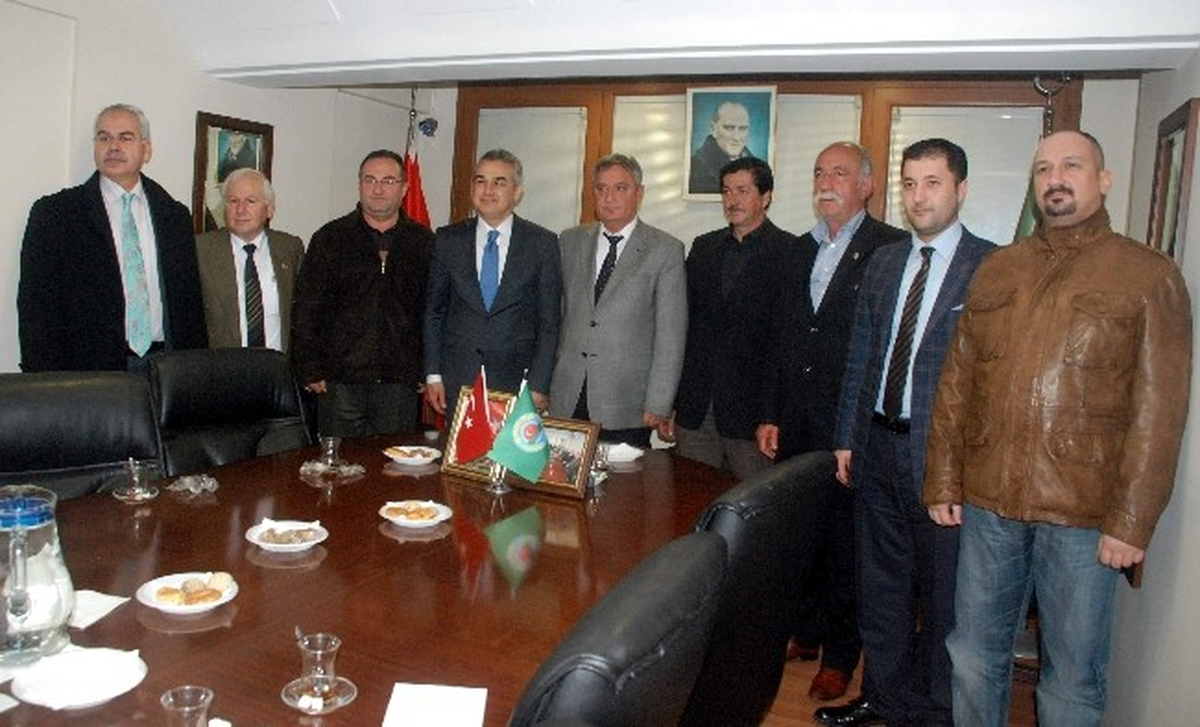 AK Parti Aydın Adayı Savaş\'tan Aydın Ziraat Odasına Ziyaret