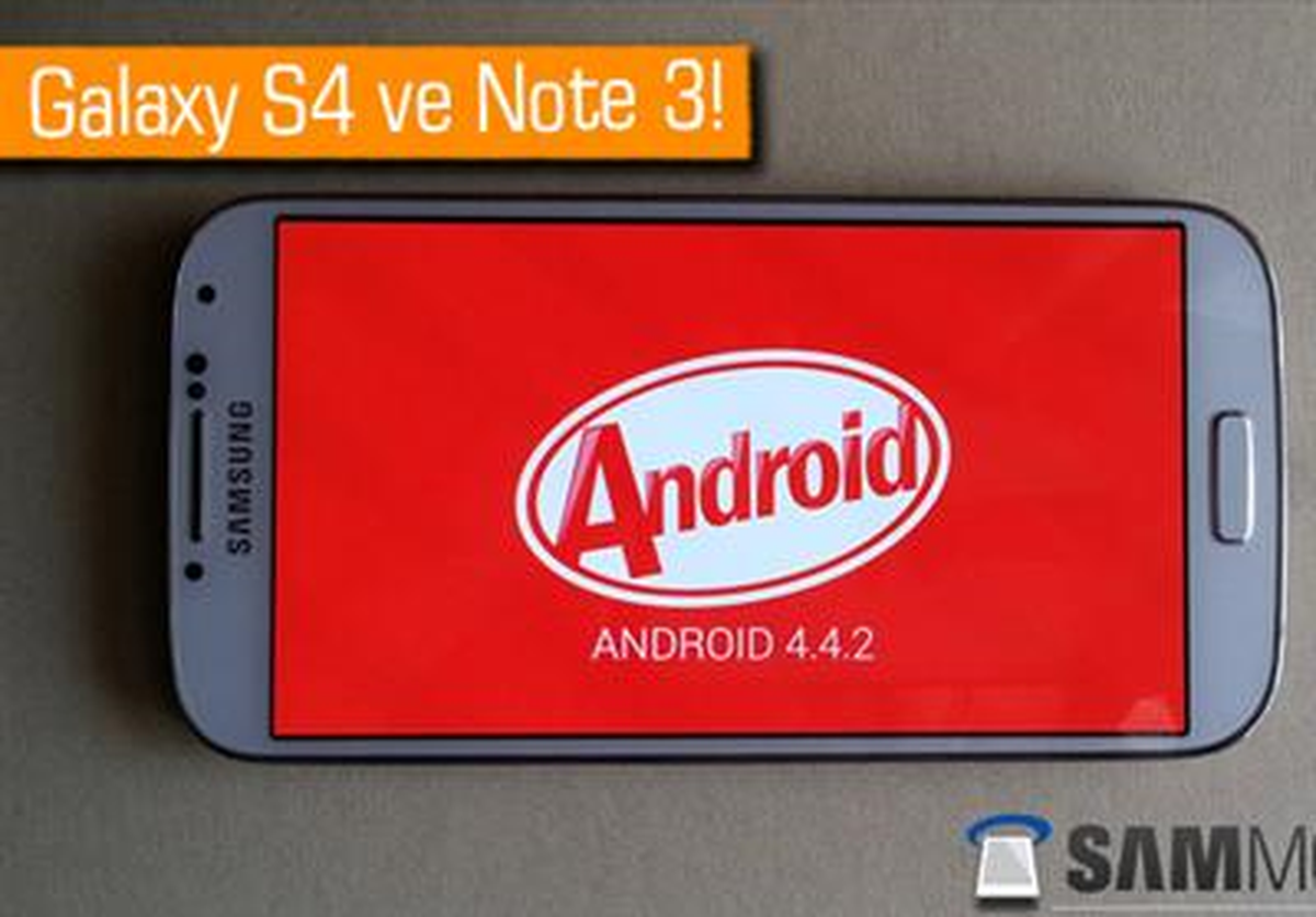 Android Kitkat, Galaxy S4\'e Gelmek Üzere