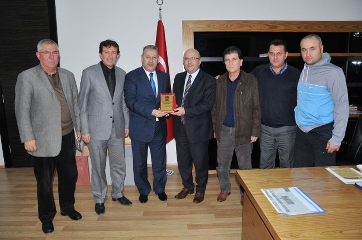 Başkan Çoban Tüfad Heyetini Kabul Etti