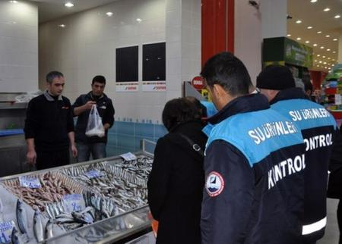 Başkentte Balıkçılara Toplu Denetim Yapıldı