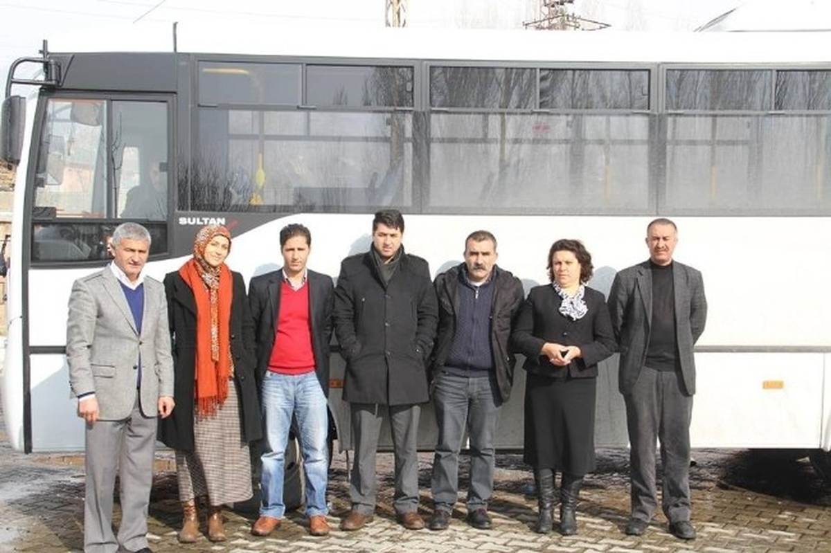 Batman Belediyesi\'nden Varto Belediyesi\'ne Otobüs