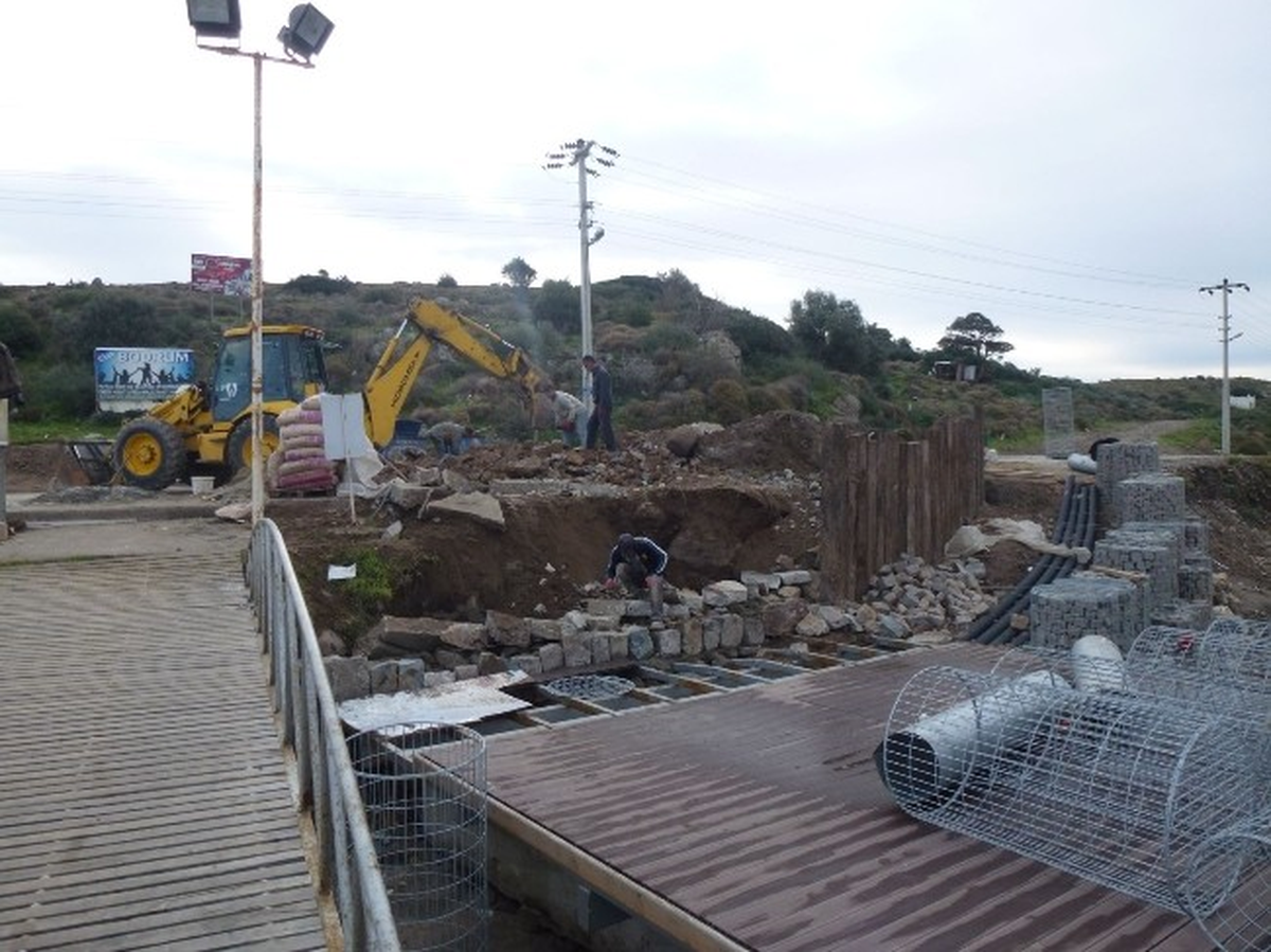 Bodrum Belediyesi Kanlıdere\'ye 650 Ton Asfalt Döktü