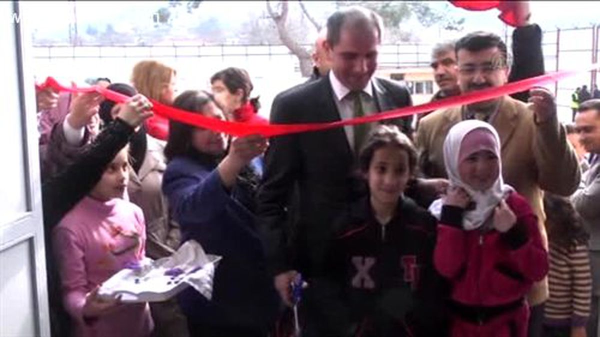 Çadır kentte el işi sergisi -