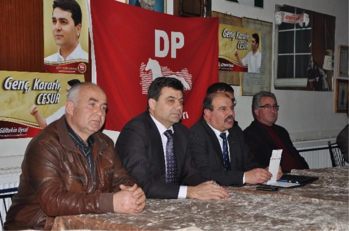 Demokrat Parti Lüleburgaz\'da Adaylarını Tanıttı