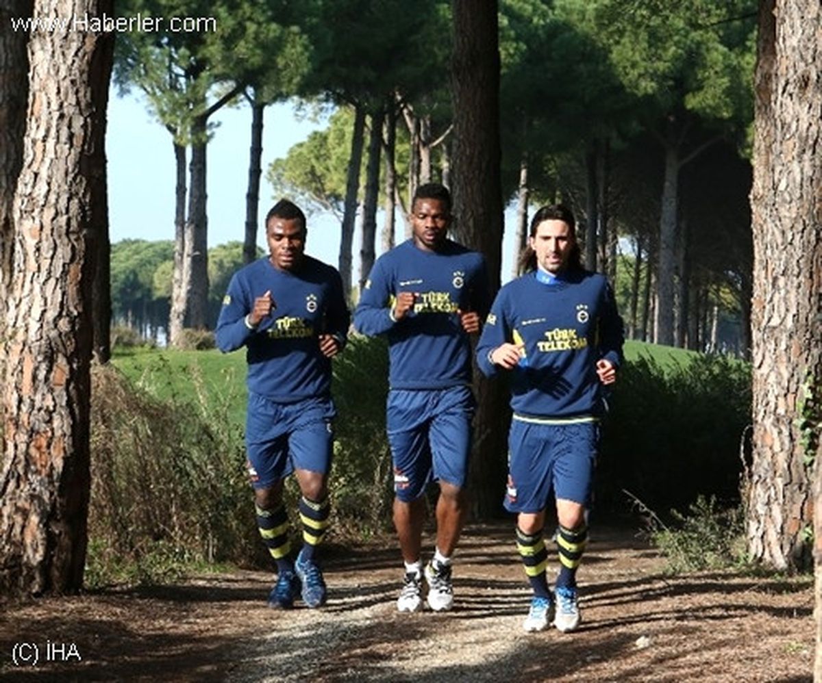 Fenerbahçe Kros Çalışması Yaptı