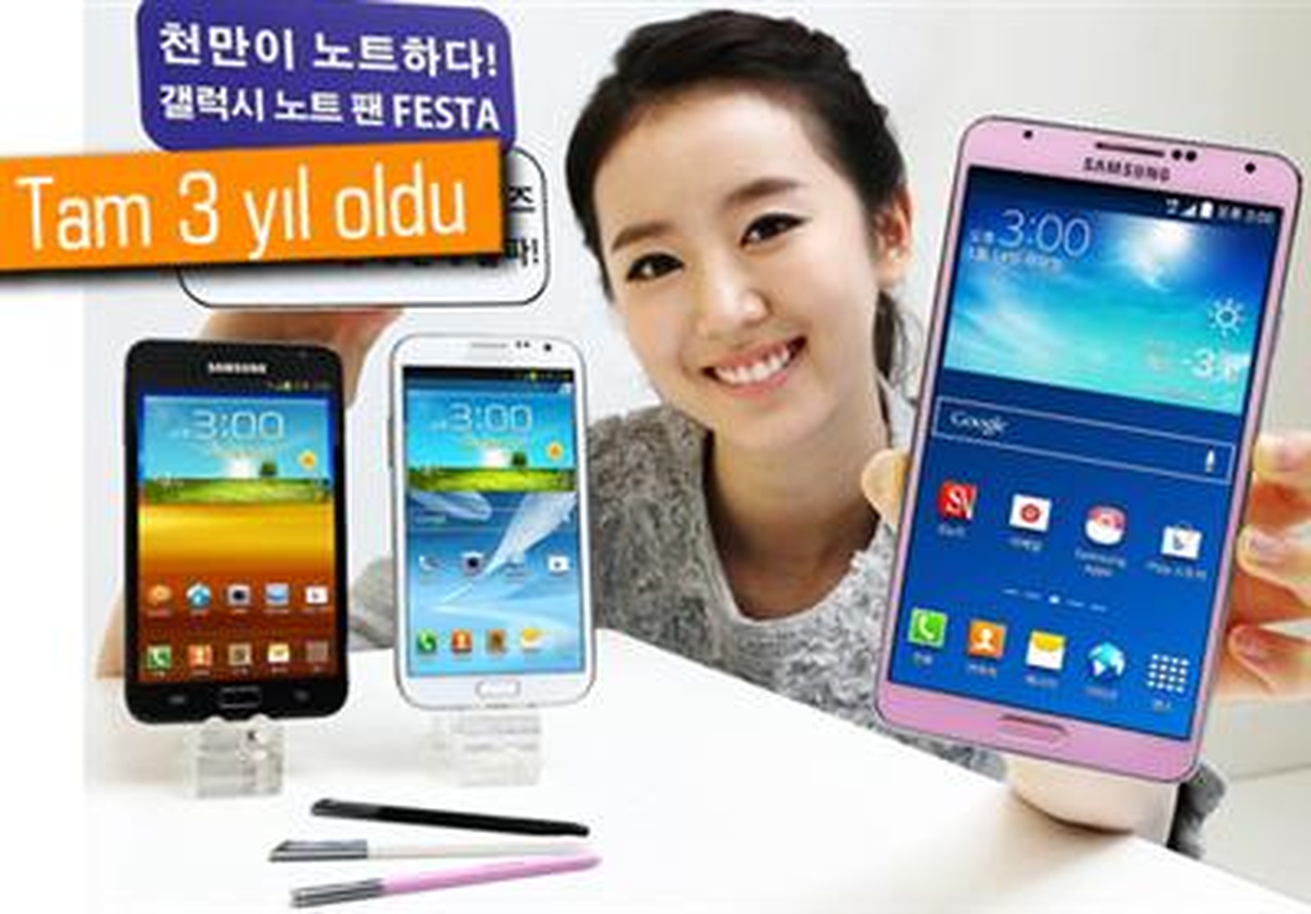 Güney Kore\'de Galaxy Note, 10 Milyon Adet Sattı