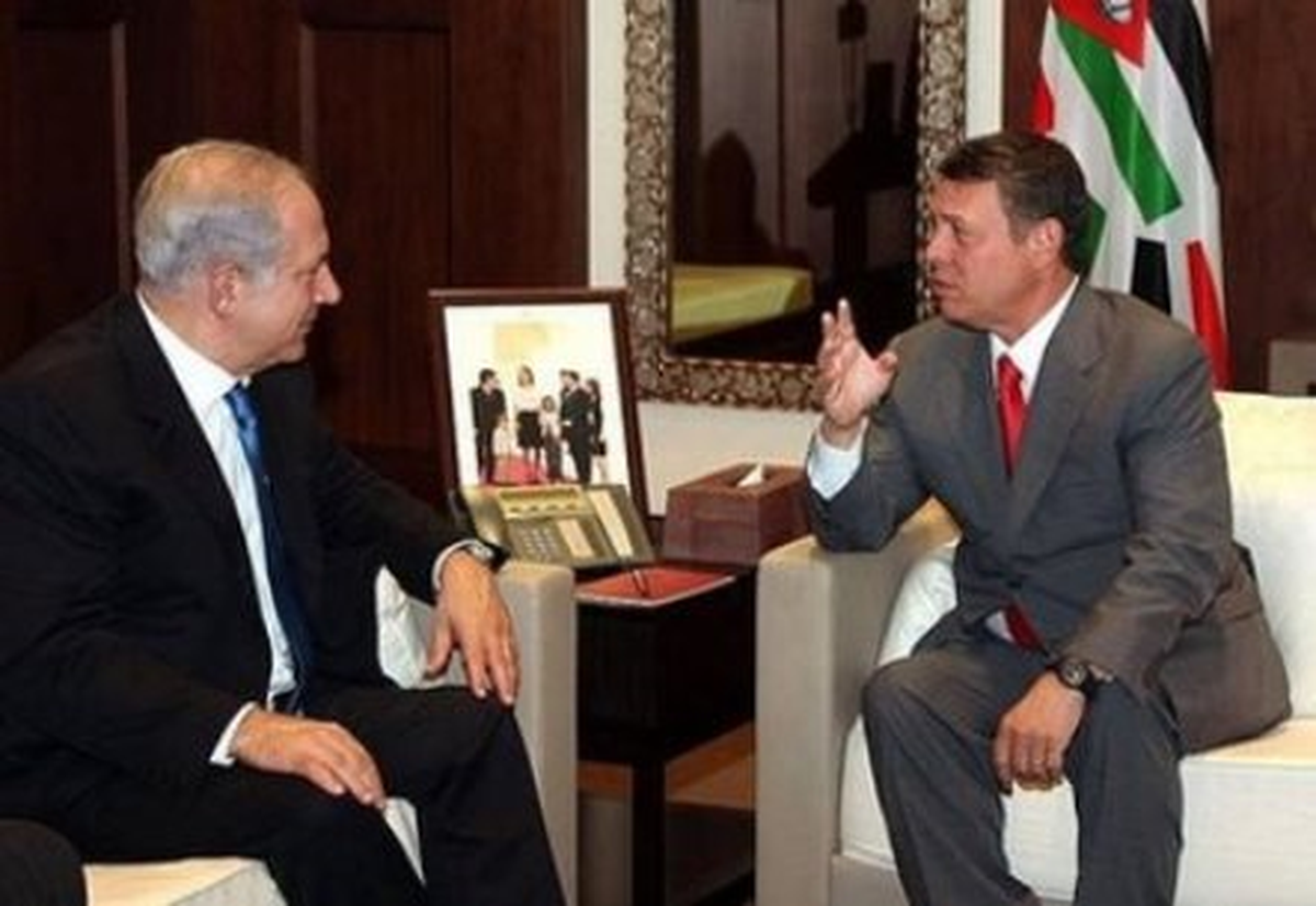 İsrail Başbakanı Netanyahu\'nun Ürdün Kralı Abdullah\'ı Ziyareti