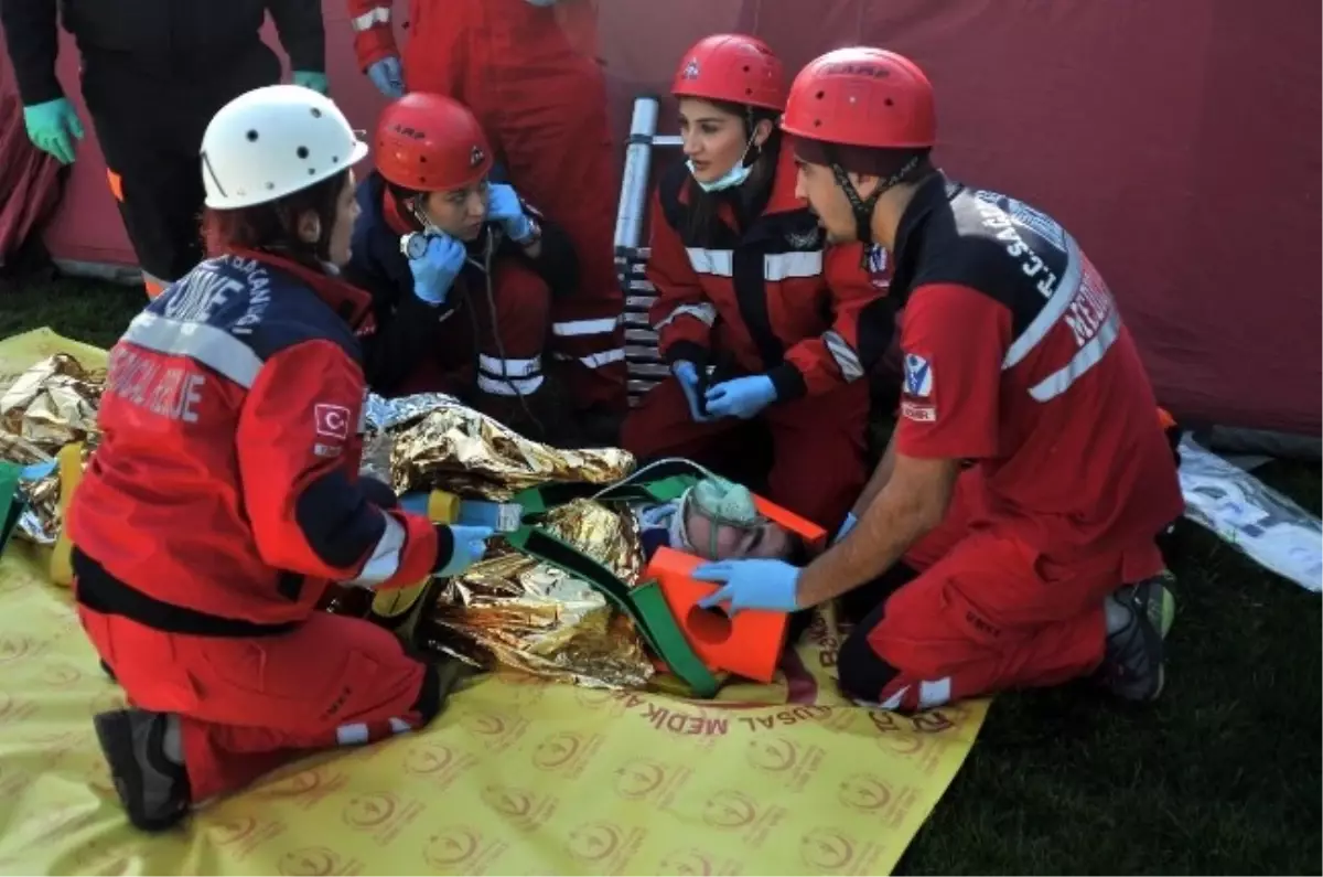 İzban\'da Yangın Tatbikatı