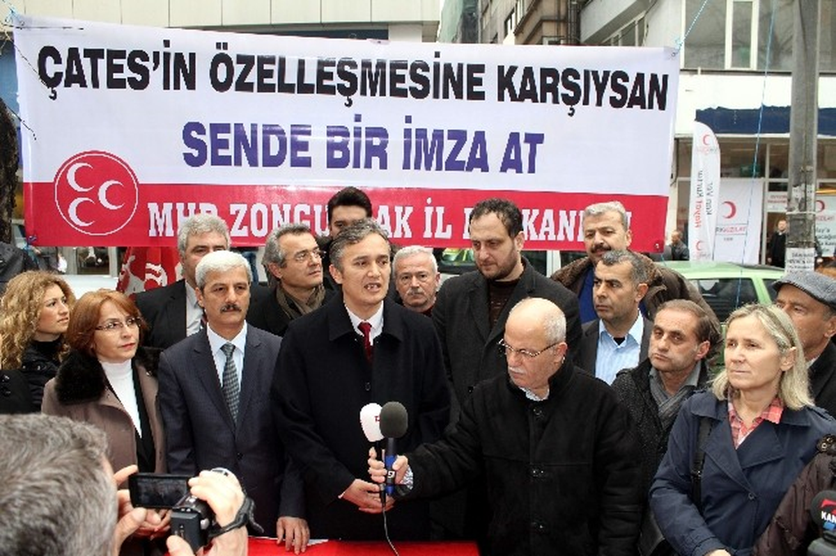 Mhp, Çates İçin İmza Topladı