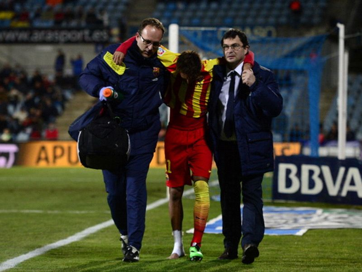 Neymar, Getafe Maçında Sakatlandı