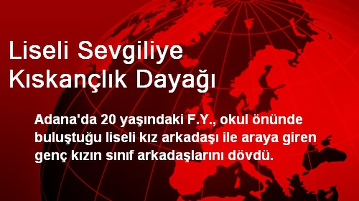 Liseli Sevgiliye Kıskançlık Dayağı