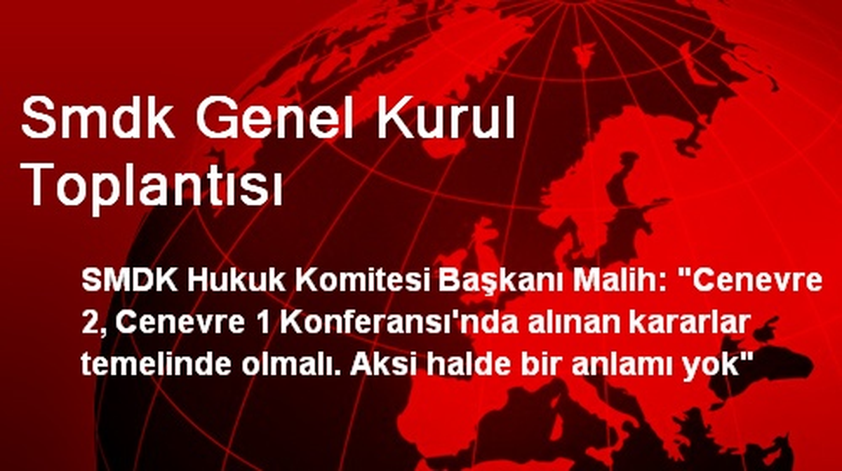 "Cenevre 2, Cenevre-1\'de Alınan Kararlar Temelinde Olmalı"