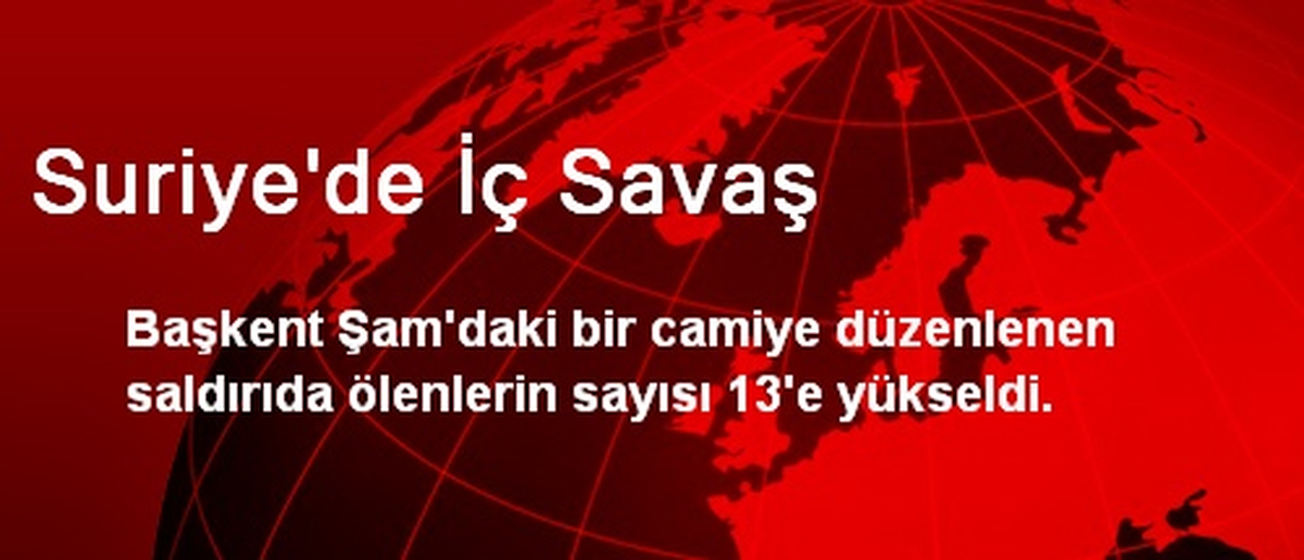 Suriye\'de İç Savaş