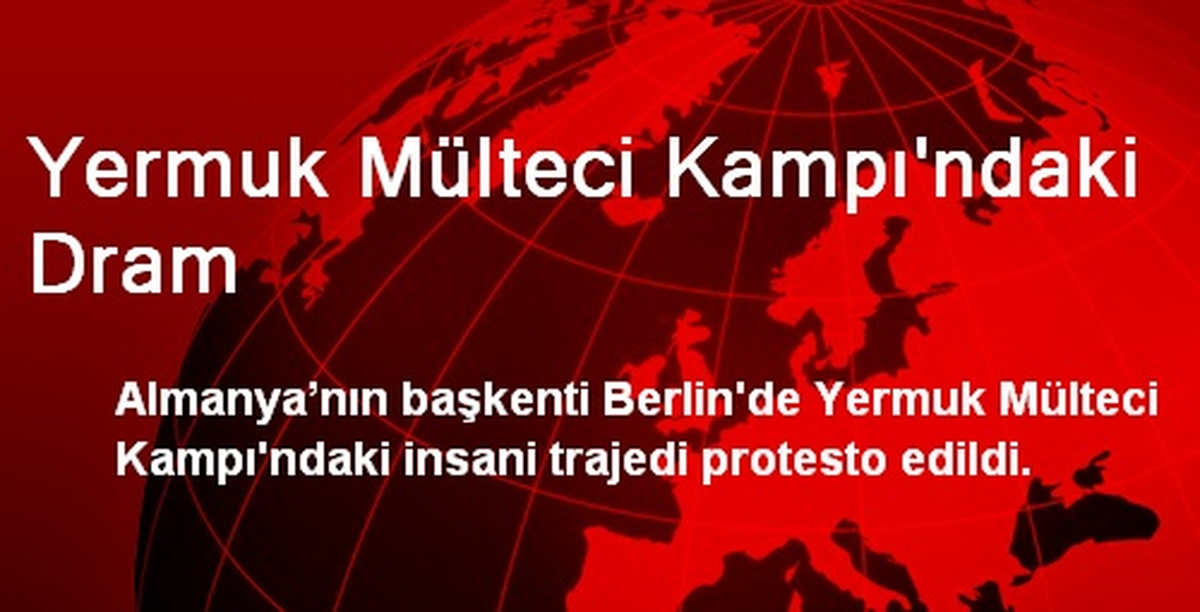 Yermuk Mülteci Kampı\'ndaki Dram