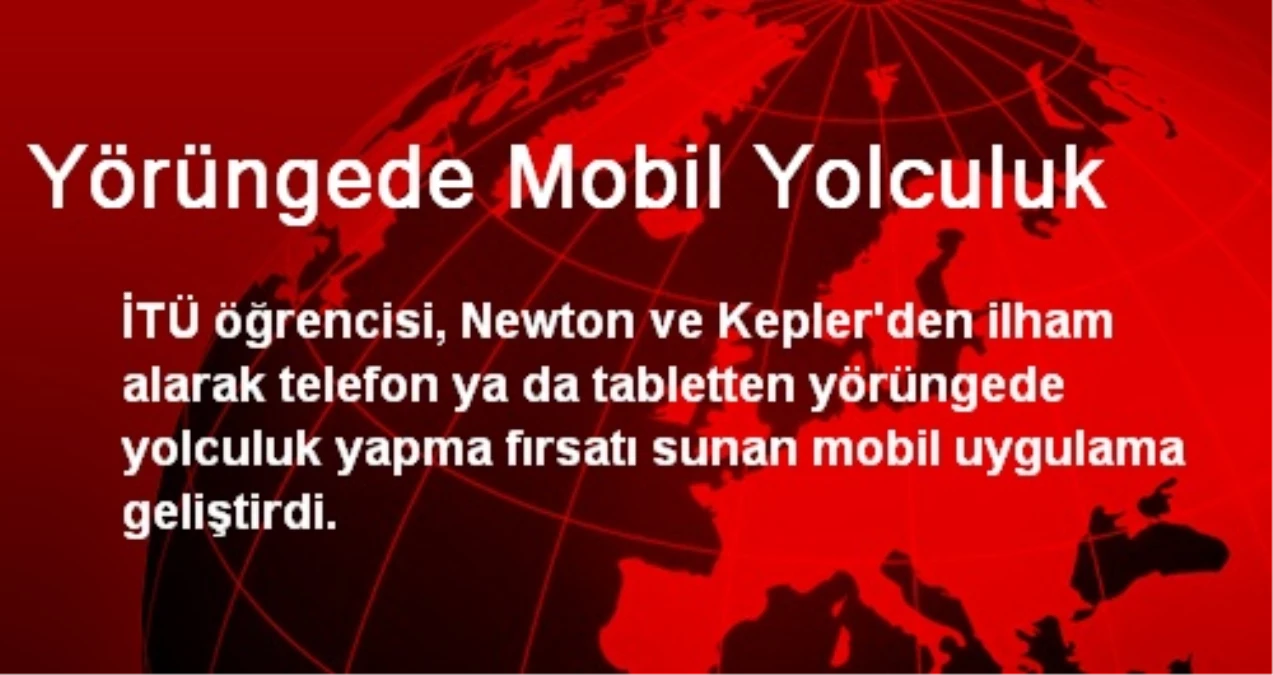 Yörüngede Mobil Yolculuk