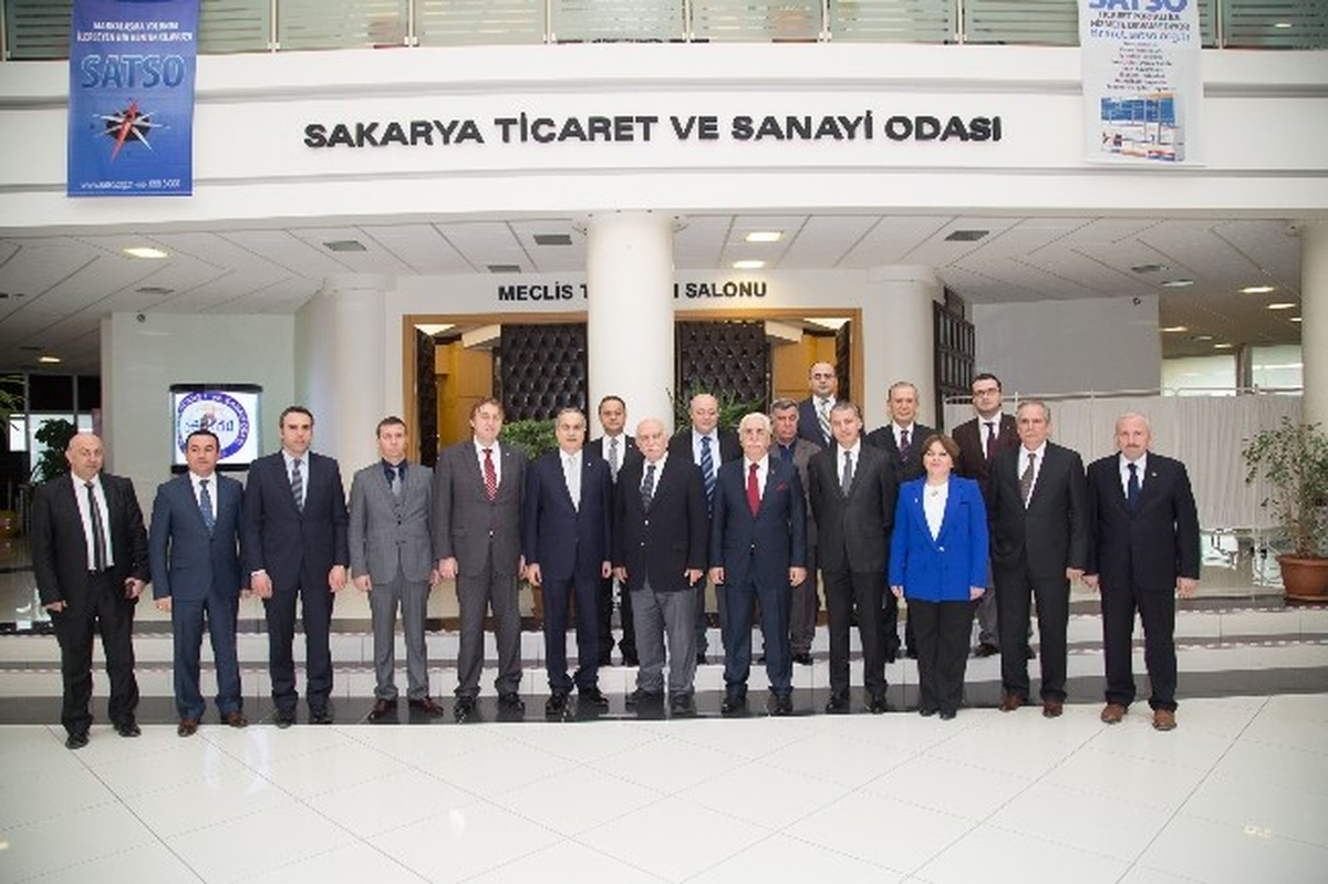 Sanayi ve Ticaret Eski Bakanı Ali Coşkun Satso\'yu Ziyaret Etti