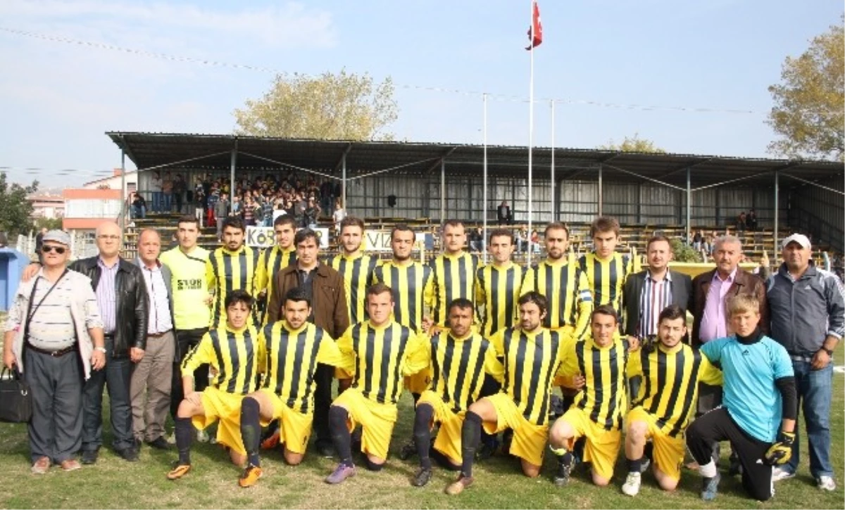 Vize Spor 2. Yarıya Çakıllı Spor Maçıyla Başlıyor