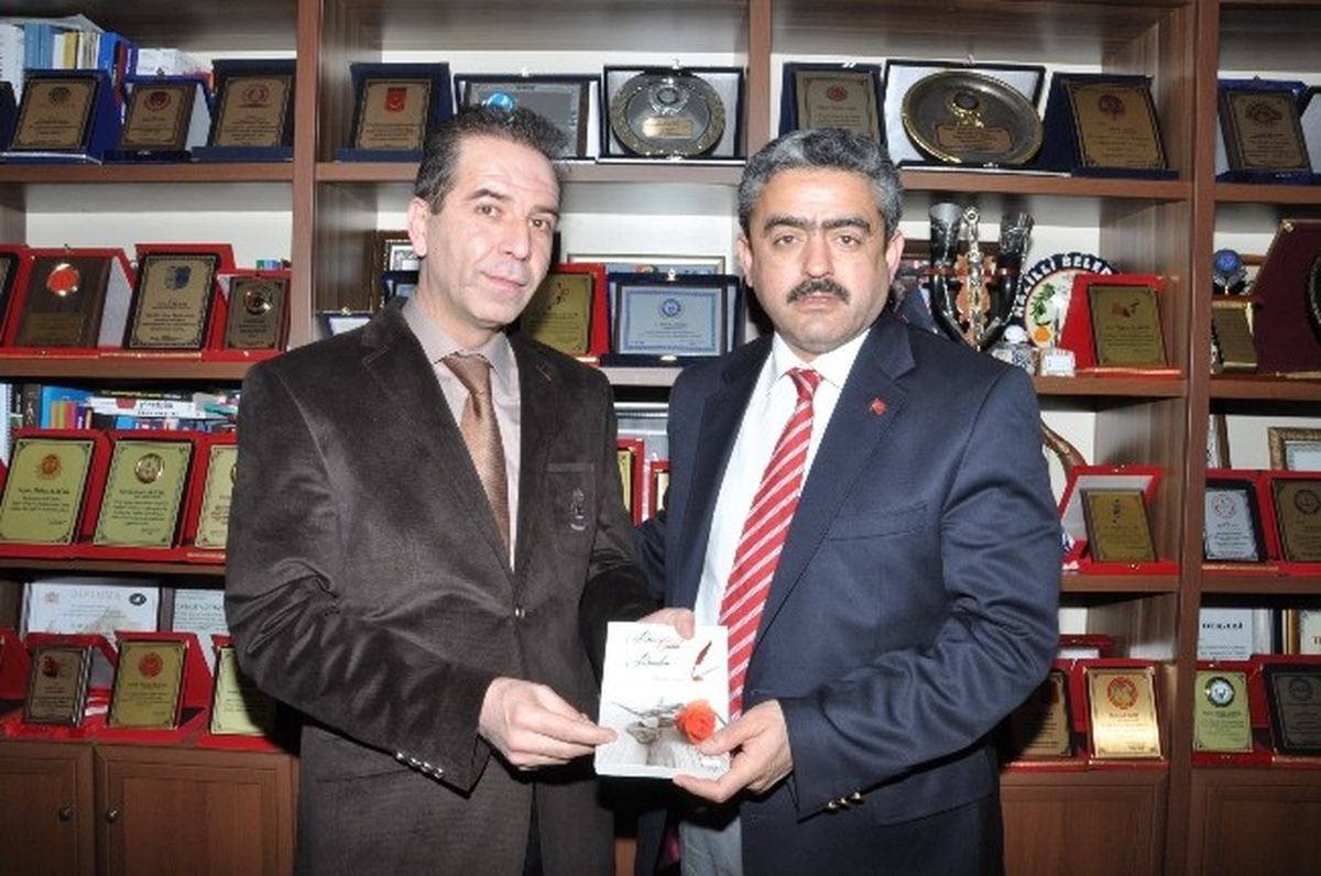 Yazar Girgin, Nazilli Belediye Başkanı Alıcık\'ı Ziyaret Etti