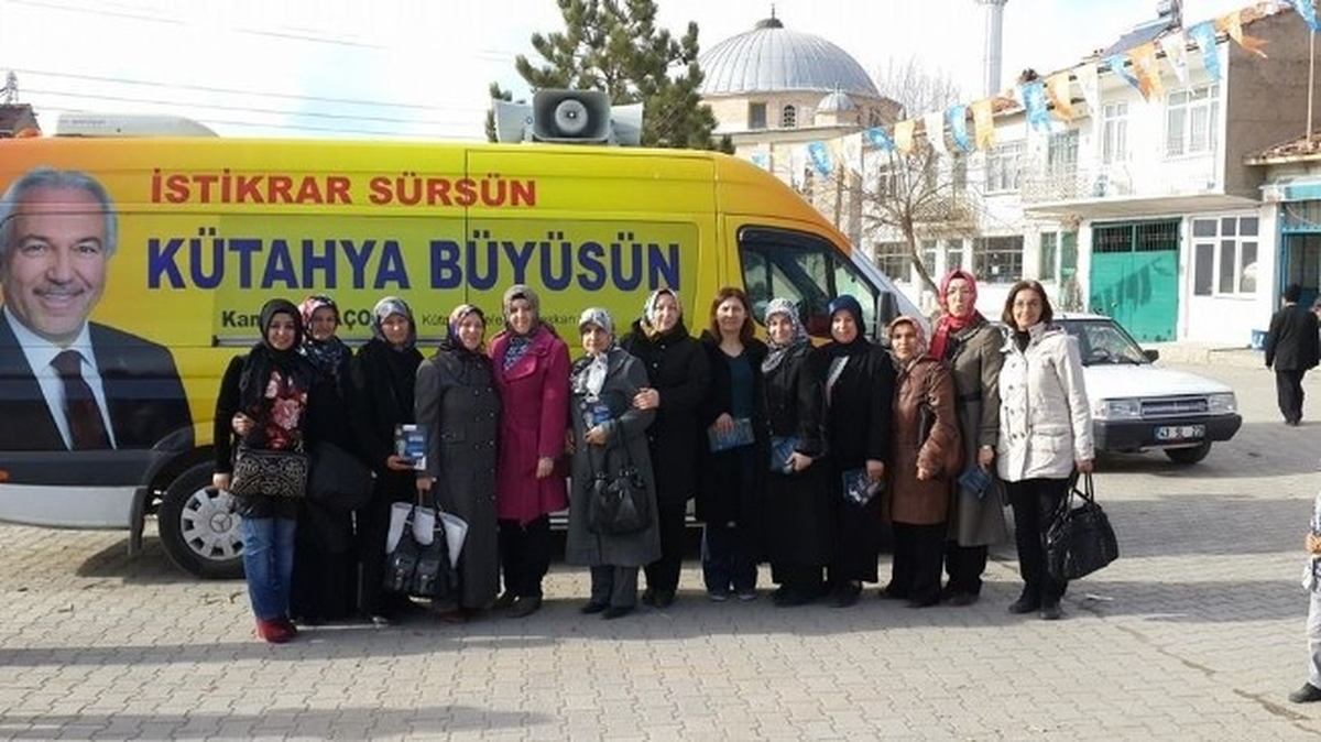 Ak Partili Kadınlar Parmakören Mahallesi\'nde