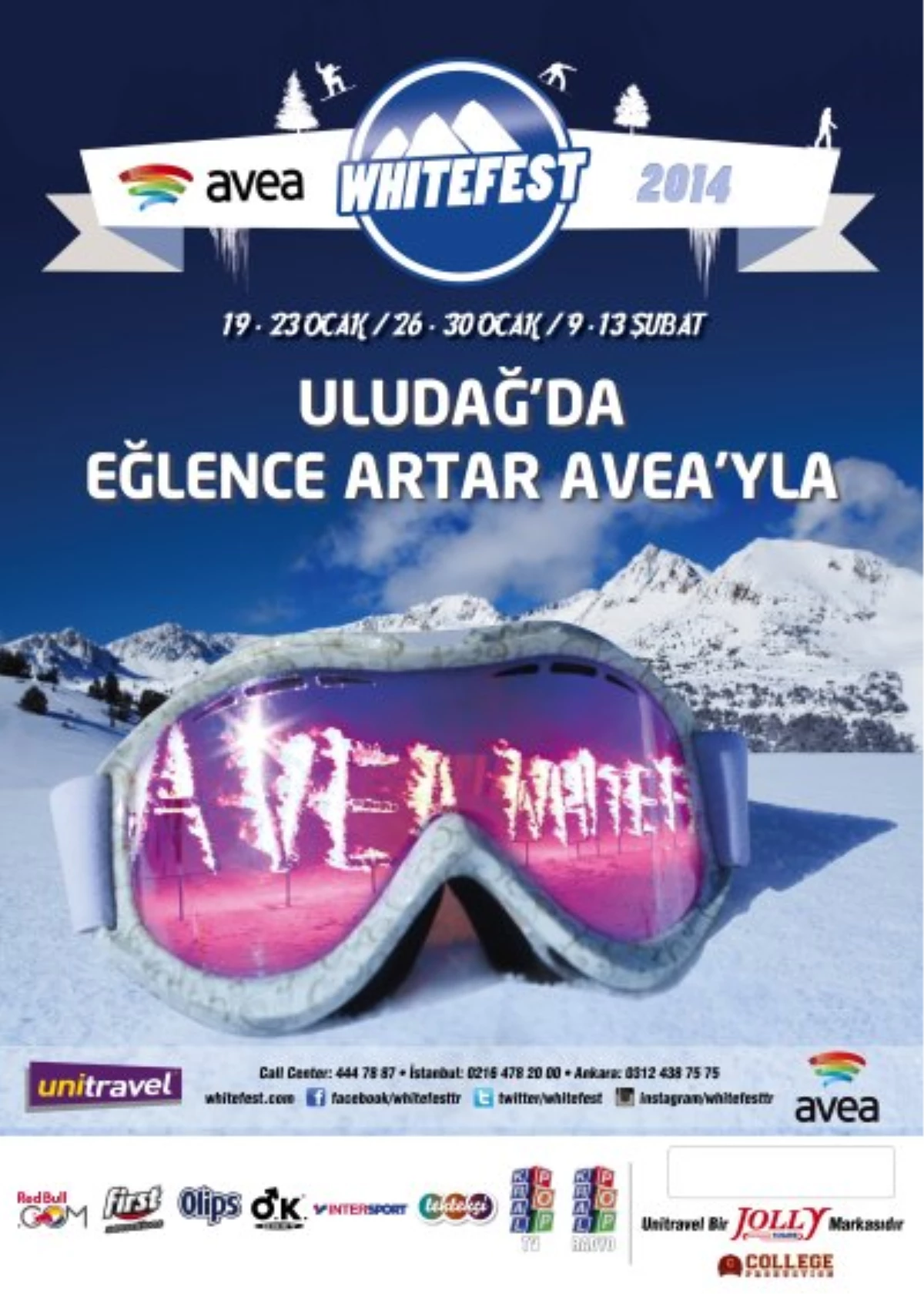 "Avea Whitefest 2014" Haftasonu Başlıyor