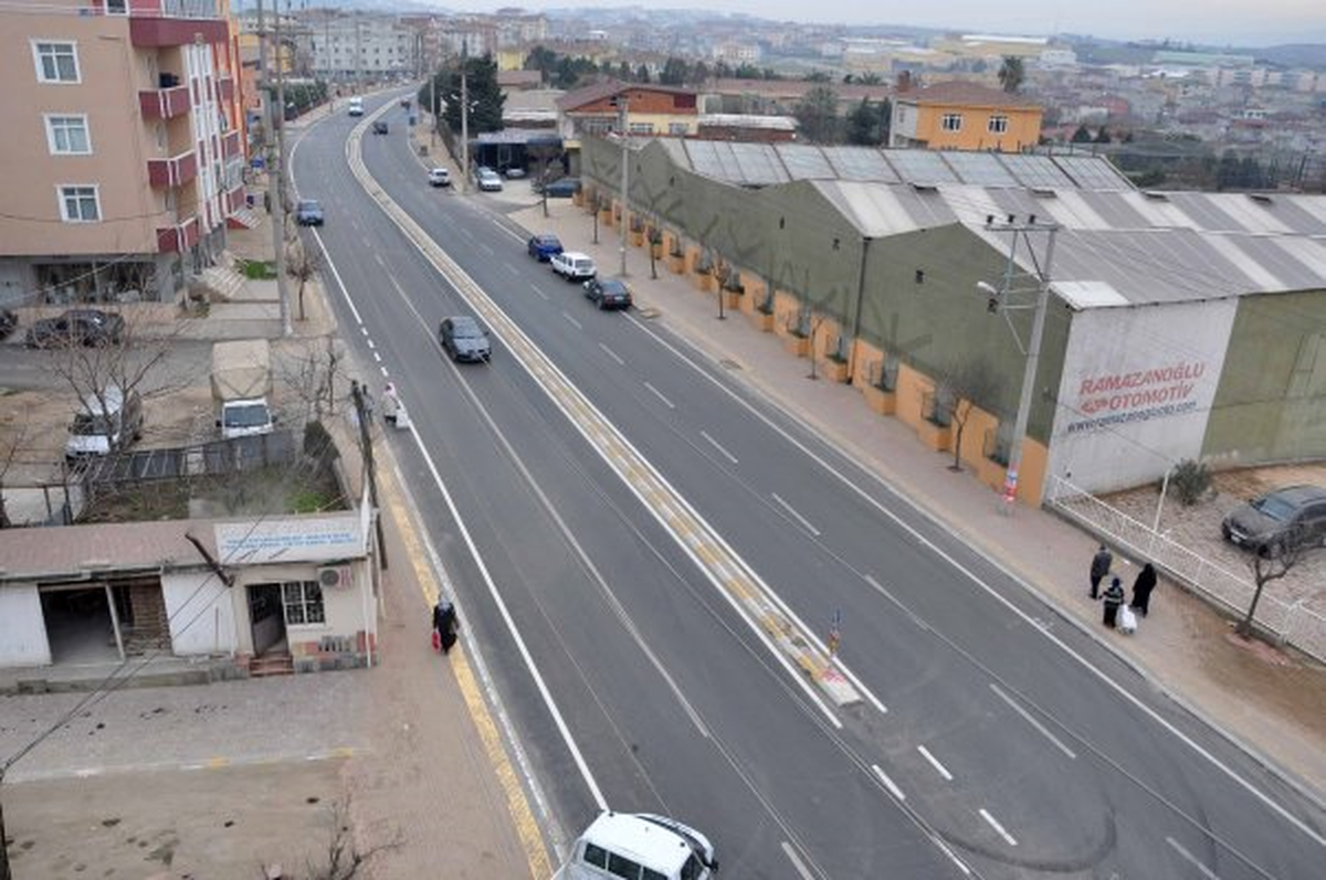 Darıca Tuzla Caddesi Yenilendi