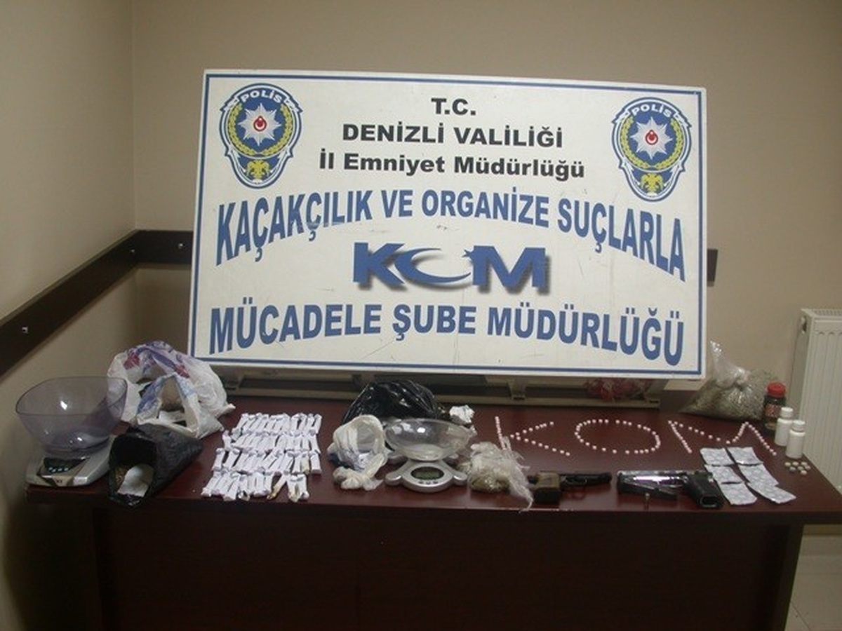 Denizli Merkezli Uyuşturucu Operasyonuna 12 Tutuklama