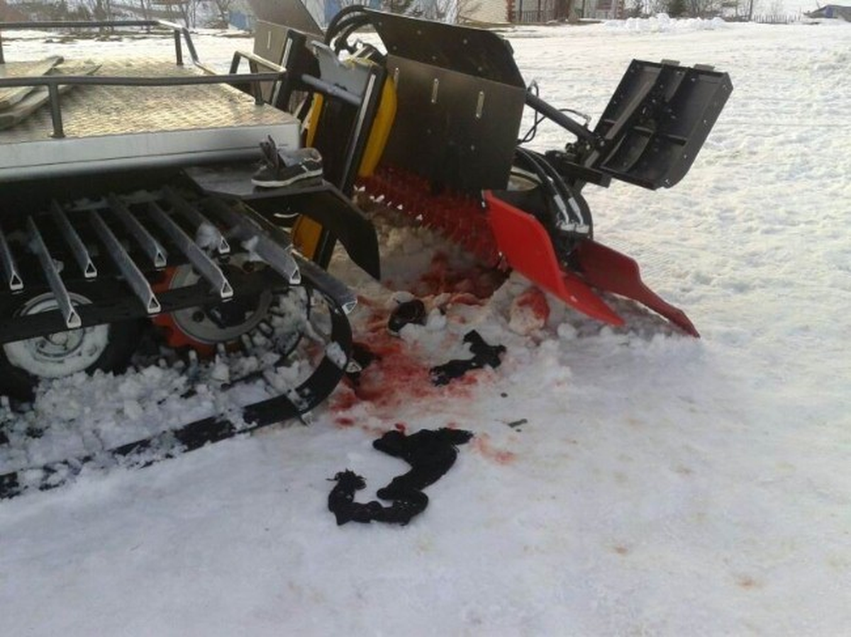 Kayakçı, Kar Ezme Makinesine Ayağını Kaptırdı
