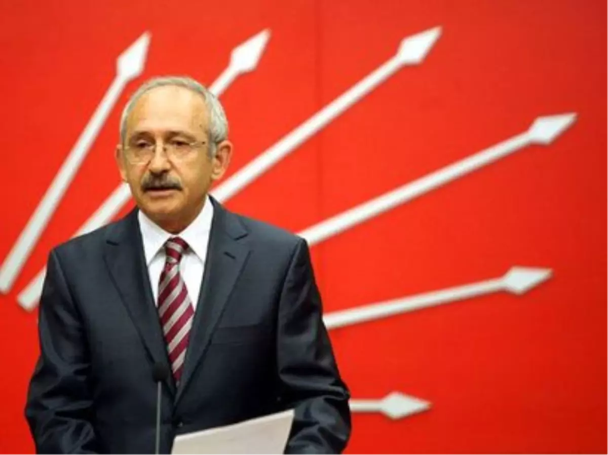 Kılıçdaroğlu: Gün Siyasi Kirlilikten Arınma Zamanı