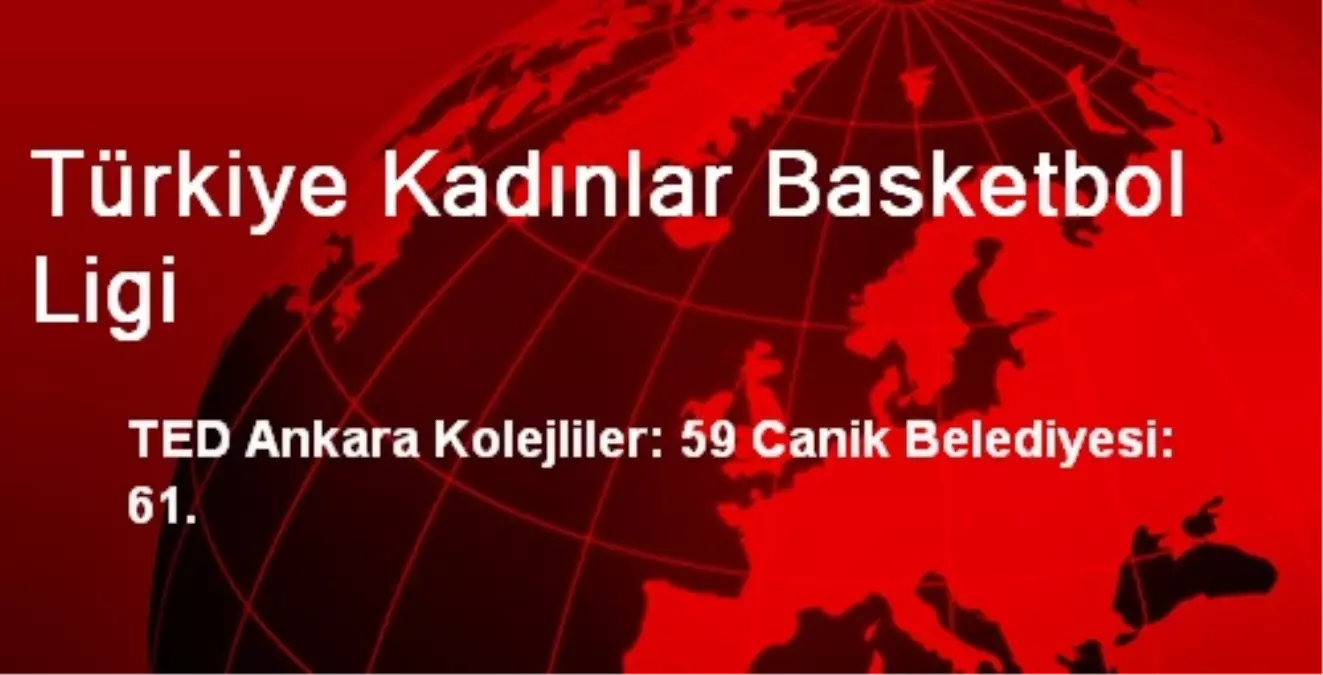 Türkiye Kadınlar Basketbol Ligi