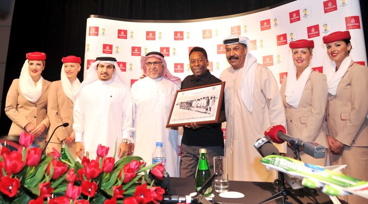 Pele Emirates\'in Küresel Temsilcisi Oldu