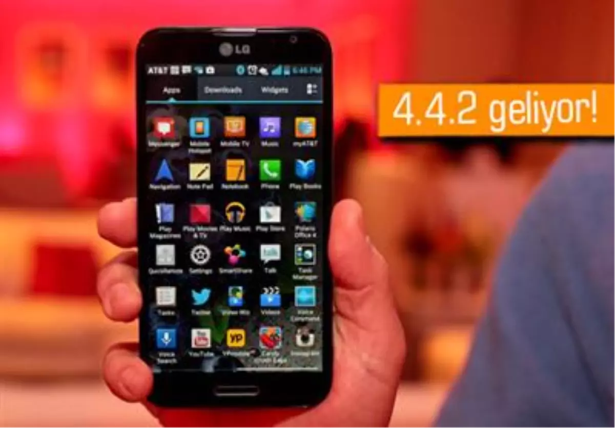 Android 4.4, Lg Optimus G ve Pro İçin Testte