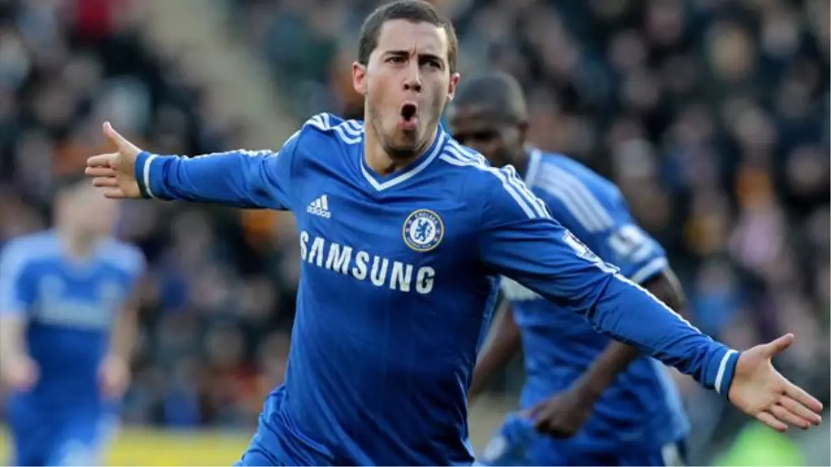 Chelsea\'nin Yıldızı Eden Hazard: Chelsea\'de Mutluyum