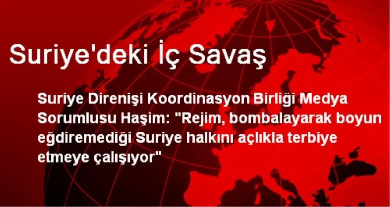 Suriye\'deki İç Savaş