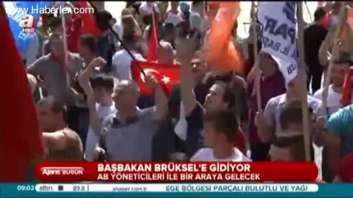 Başbakan Brüksel\'e Gidiyor
