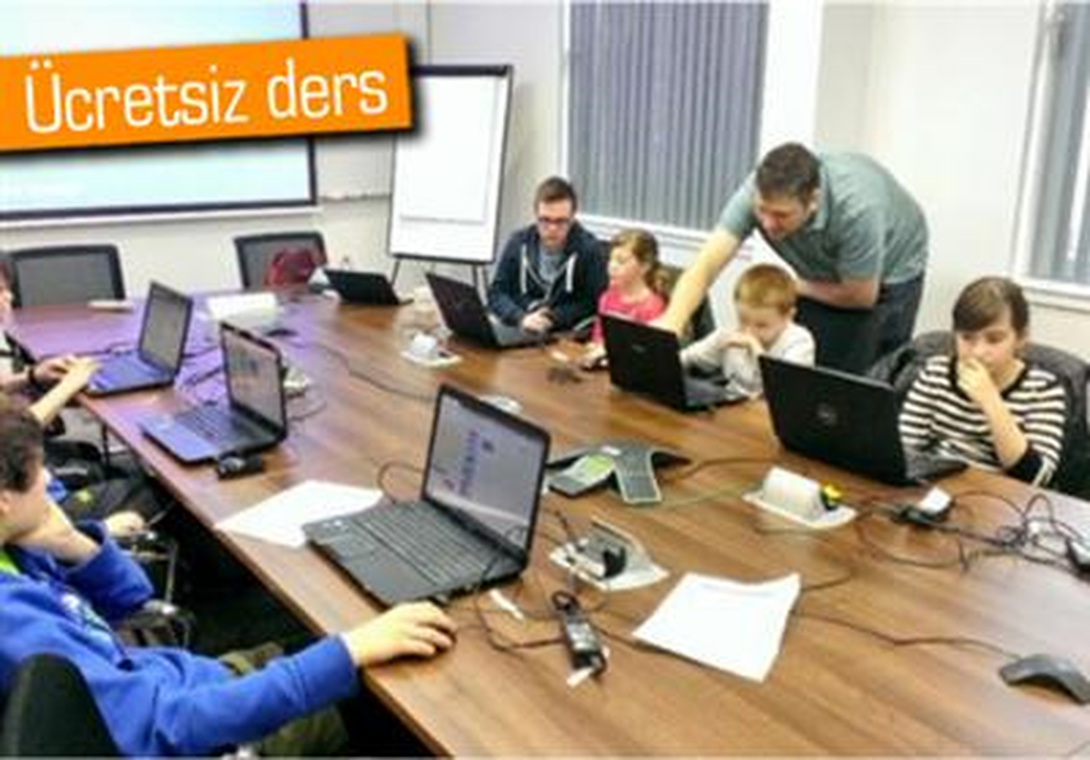 Coderdojo ile Çocuklar Kod Yazmayı Öğreniyor