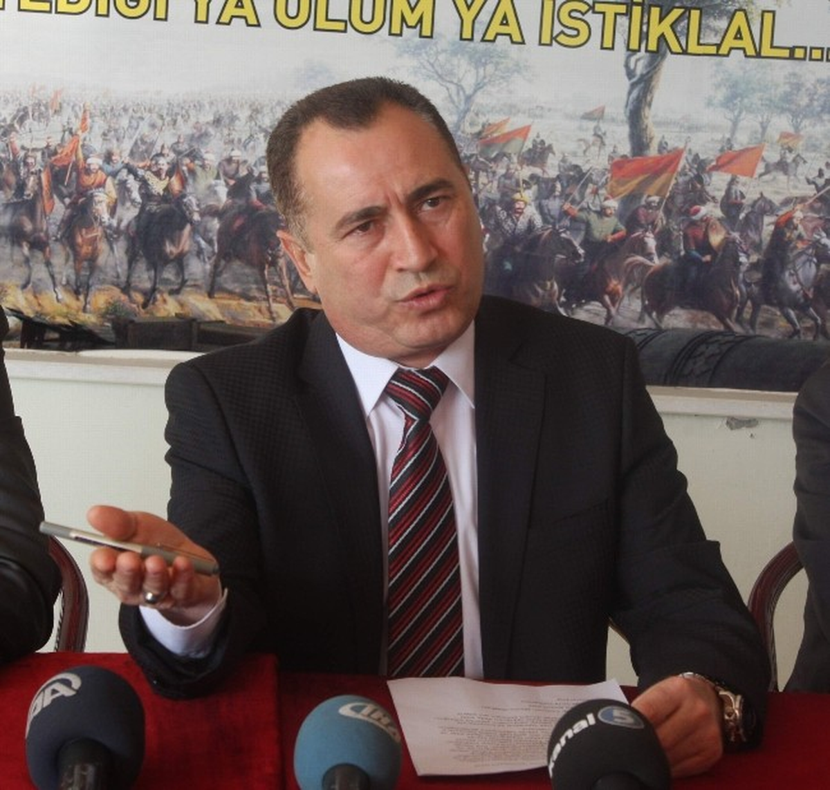 Gaziantep\'te, Halep Türkmen Meclis Başkanı Cenevre Toplantısıyla İlgili Açıklama Yaptı