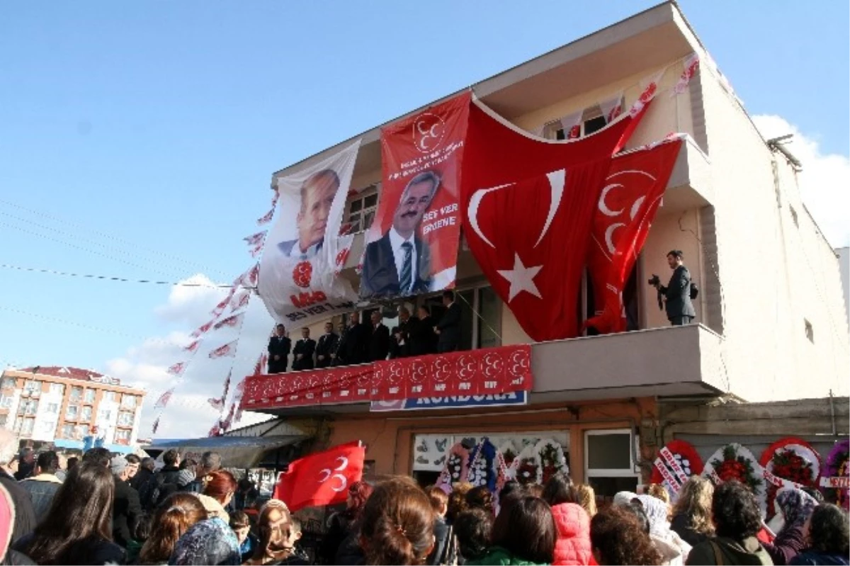 MHP Ergene İlçe Başkanı Arda, "44 Yıldır Dik Duruşumuzu Bu Çatı Altında Görmekten Onur Duyuyorum"