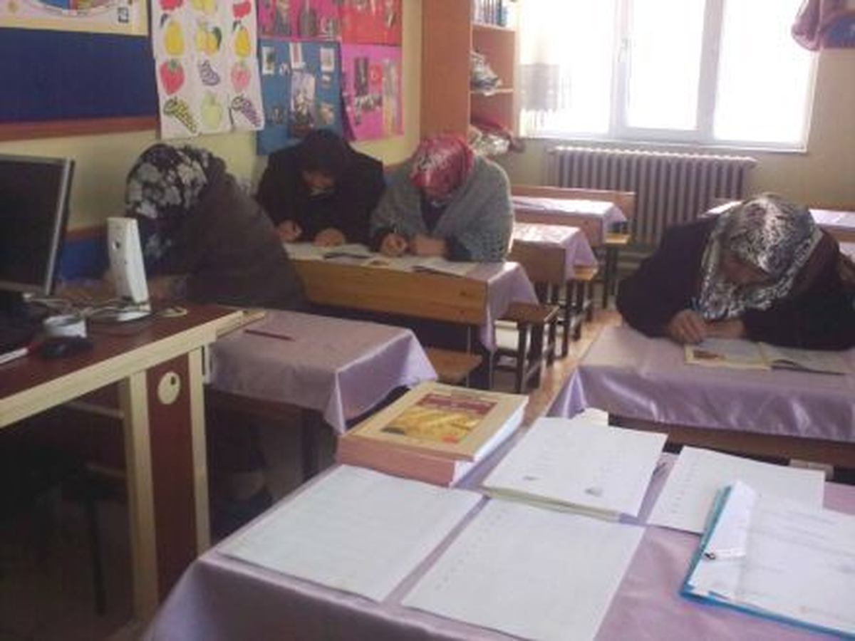 Muş\'ta Okuma Yazma Kursları İlgi Görüyor