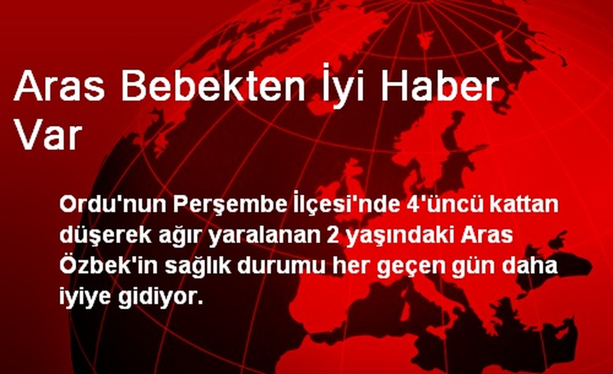Aras Bebekten İyi Haber Var