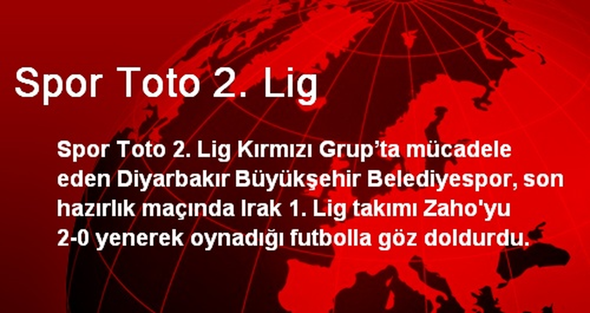 Spor Toto 2. Lig